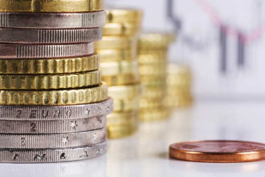 Euro coins